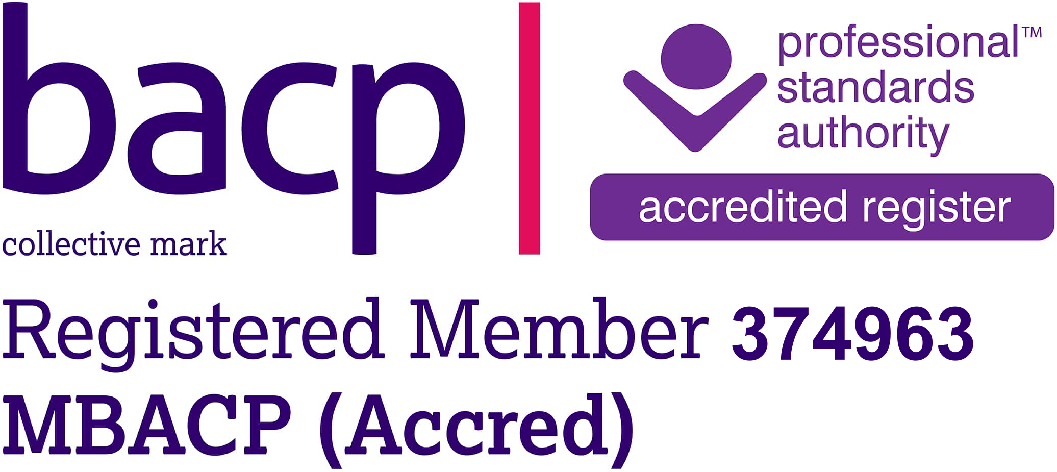 Amanda Darbon accredited BACP